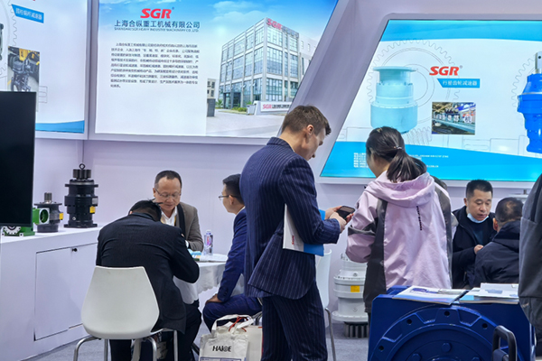 Cajas de cambios SGR en bauma CHINA 2024